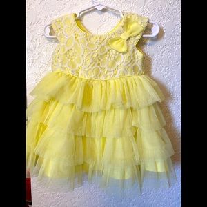 Gorgeous ruffle toddler girls dress